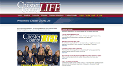 Desktop Screenshot of chestercounty-life.com